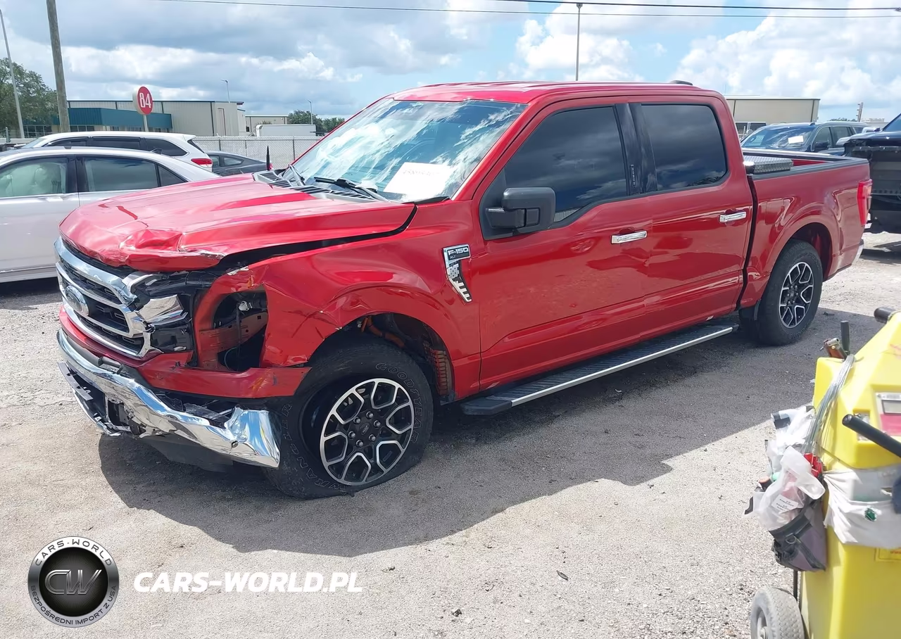 2023 Ford F-150 Xlt VIN:1FTEW1CP0PKF92579 - 2