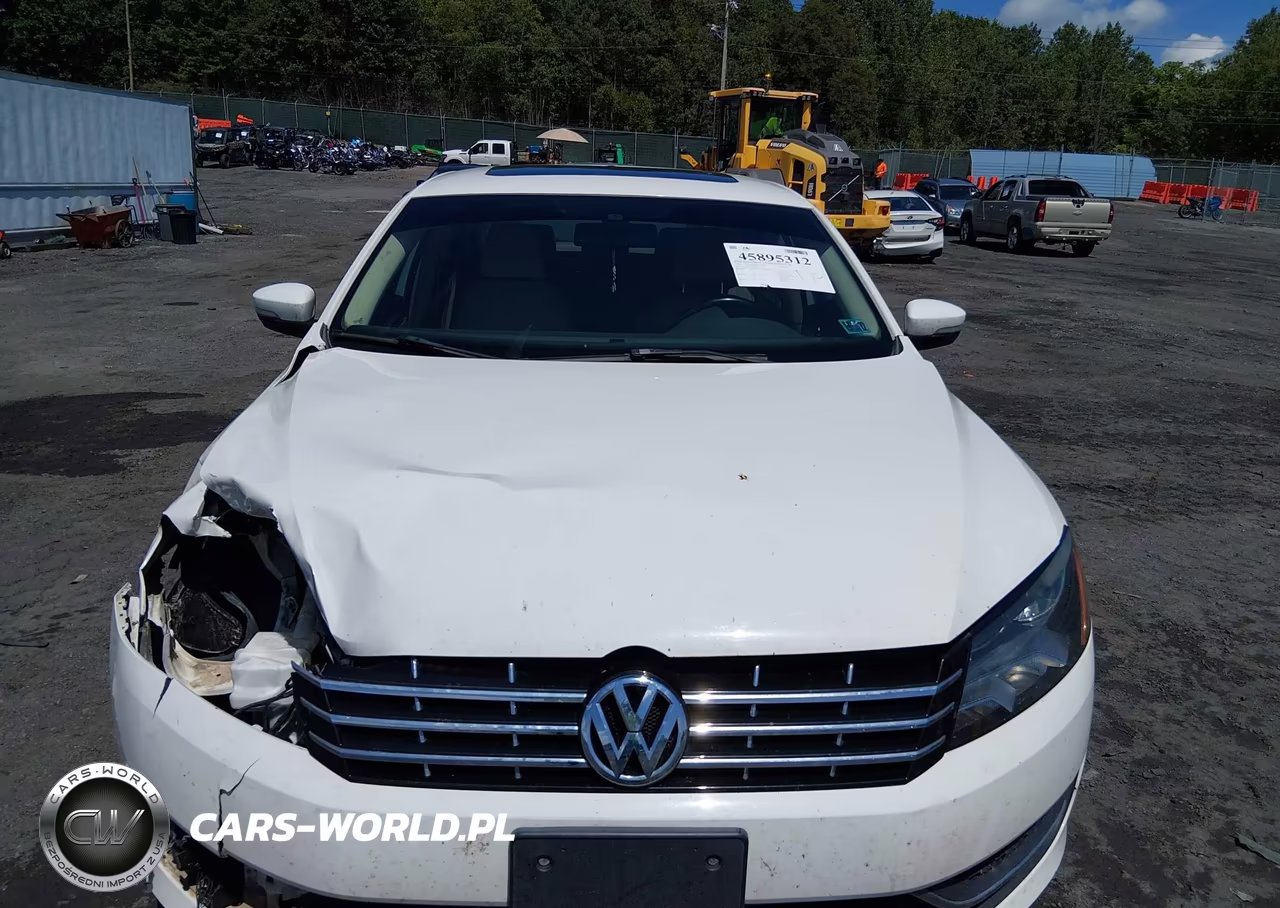 2014 Volkswagen Passat 2.0L Tdi Se VIN:1VWBN7A39EC115310 - 12