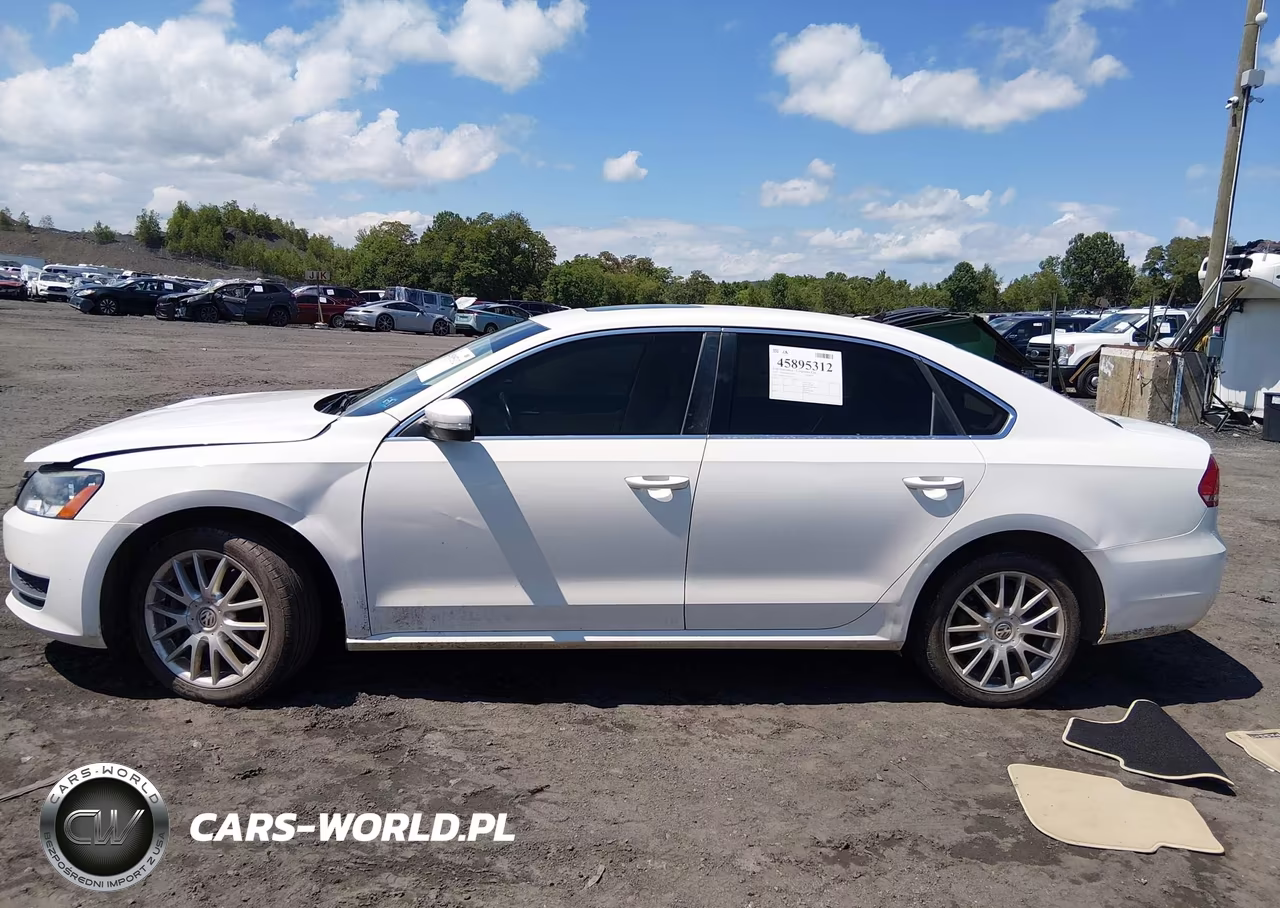2014 Volkswagen Passat 2.0L Tdi Se VIN:1VWBN7A39EC115310 - 14