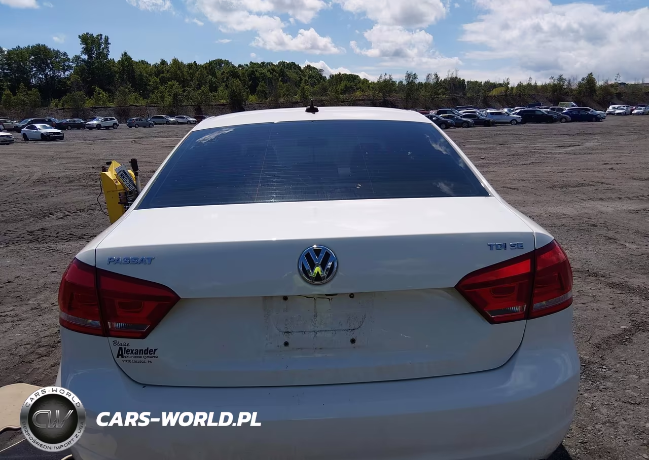2014 Volkswagen Passat 2.0L Tdi Se VIN:1VWBN7A39EC115310 - 16