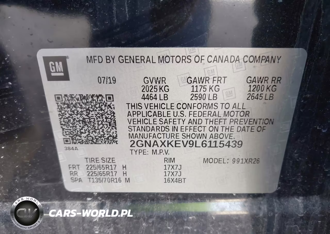2020 Chevrolet Equinox Fwd Lt 1.5L Turbo VIN:2GNAXKEV9L6115439 - 9