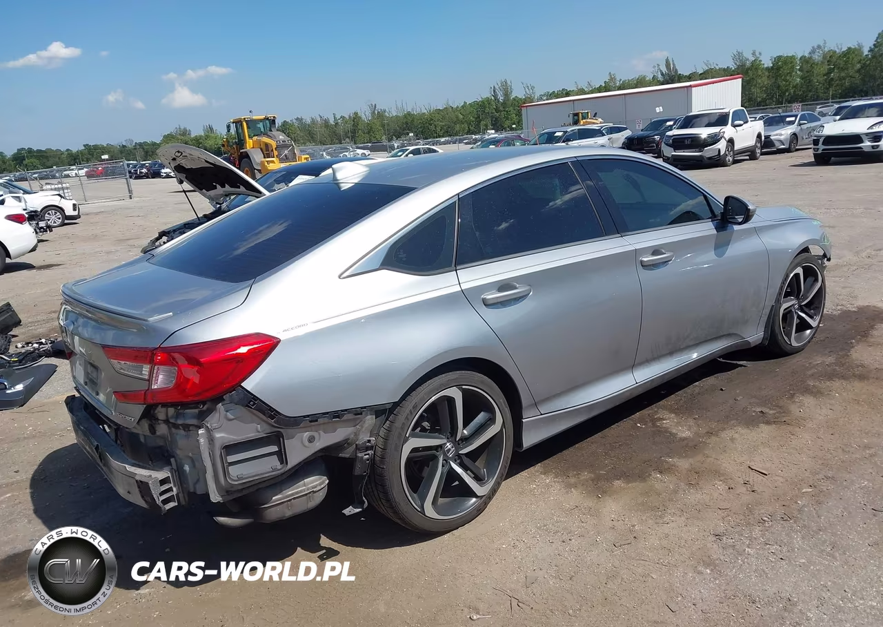2018 Honda Accord Sport VIN:1HGCV1F33JA192212 - 4