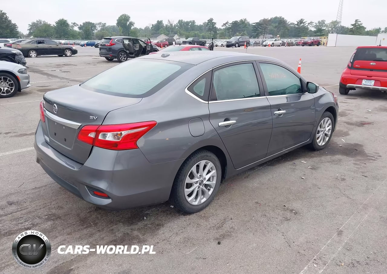 2019 Nissan Sentra Sv VIN:3N1AB7AP8KY356548 - 4