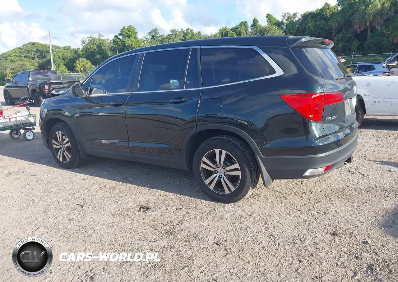 2017 Honda Pilot Ex-L VIN:5FNYF5H59HB011333 - 3