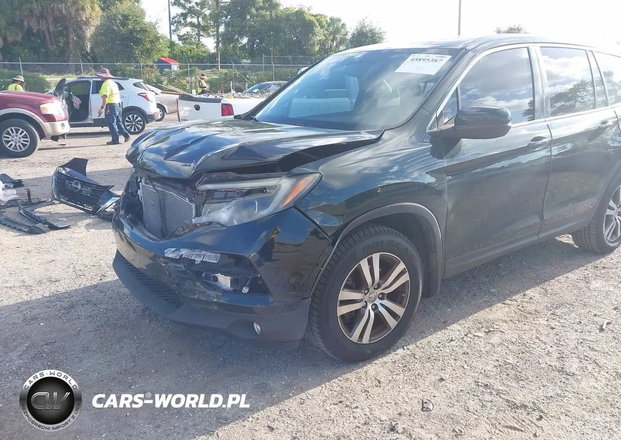 2017 Honda Pilot Ex-L VIN:5FNYF5H59HB011333 - 6