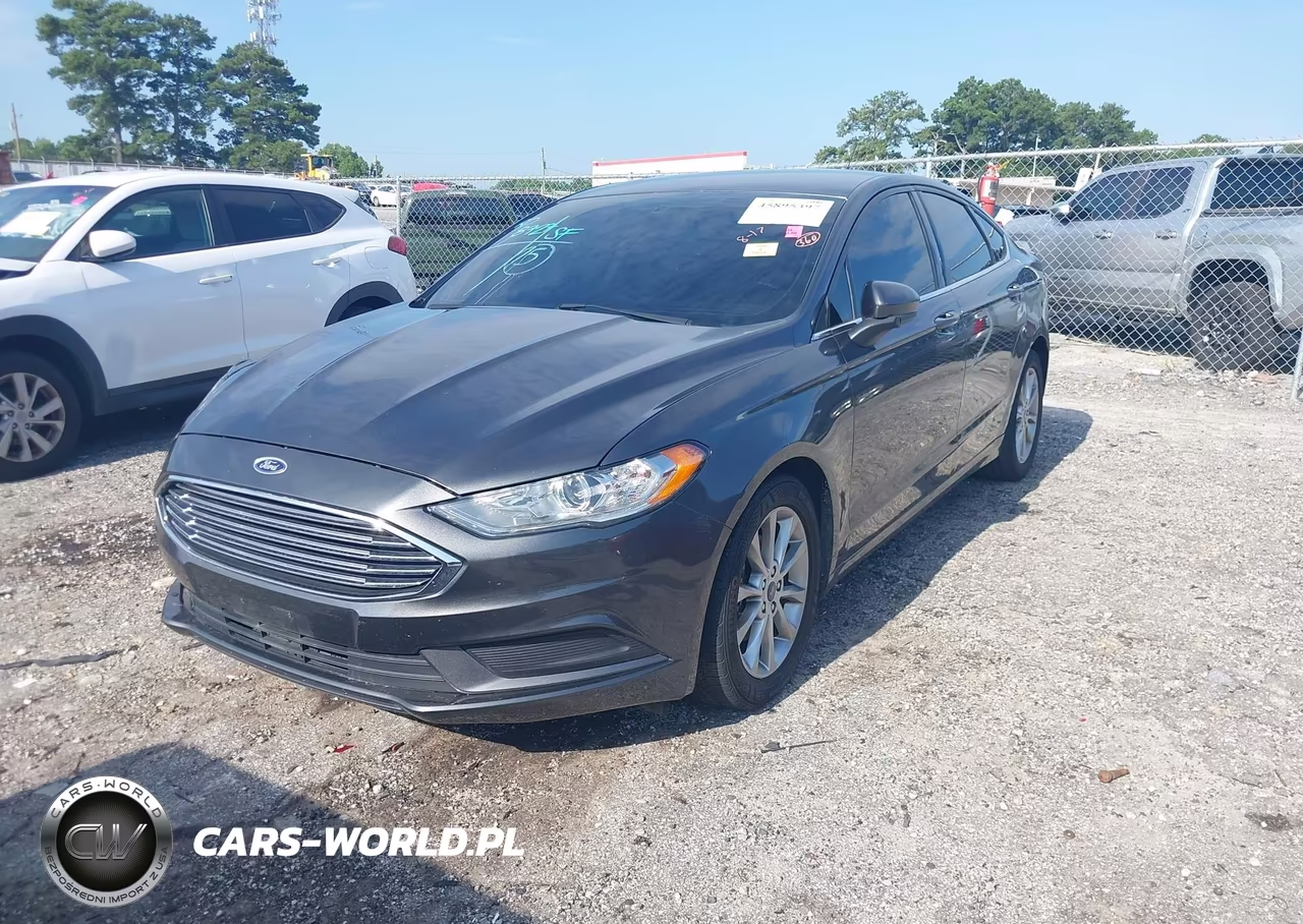 2017 Ford Fusion Se VIN:3FA6P0HDXHR127837 - 2