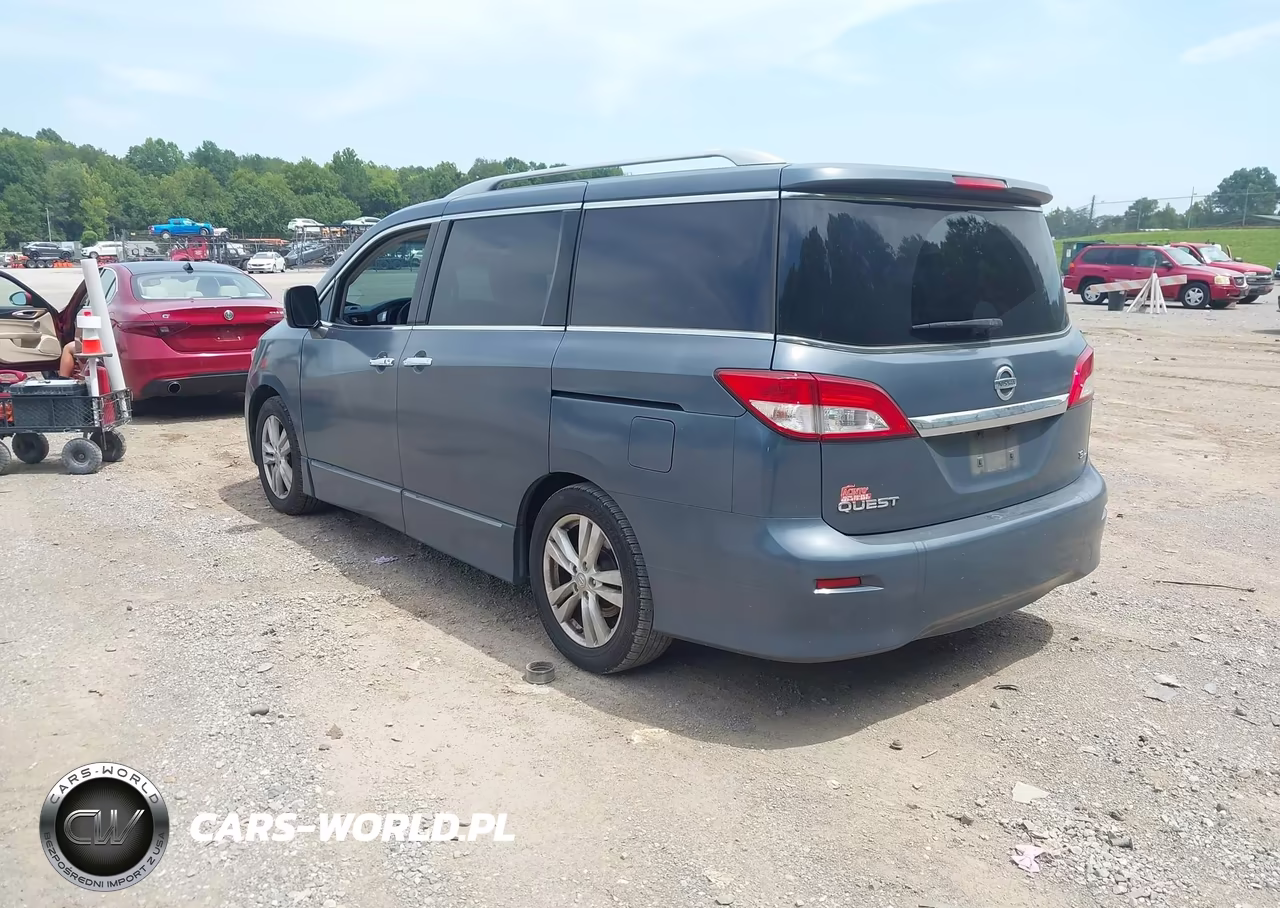 2011 Nissan Quest Sl VIN:JN8AE2KP6B9000583 - 3
