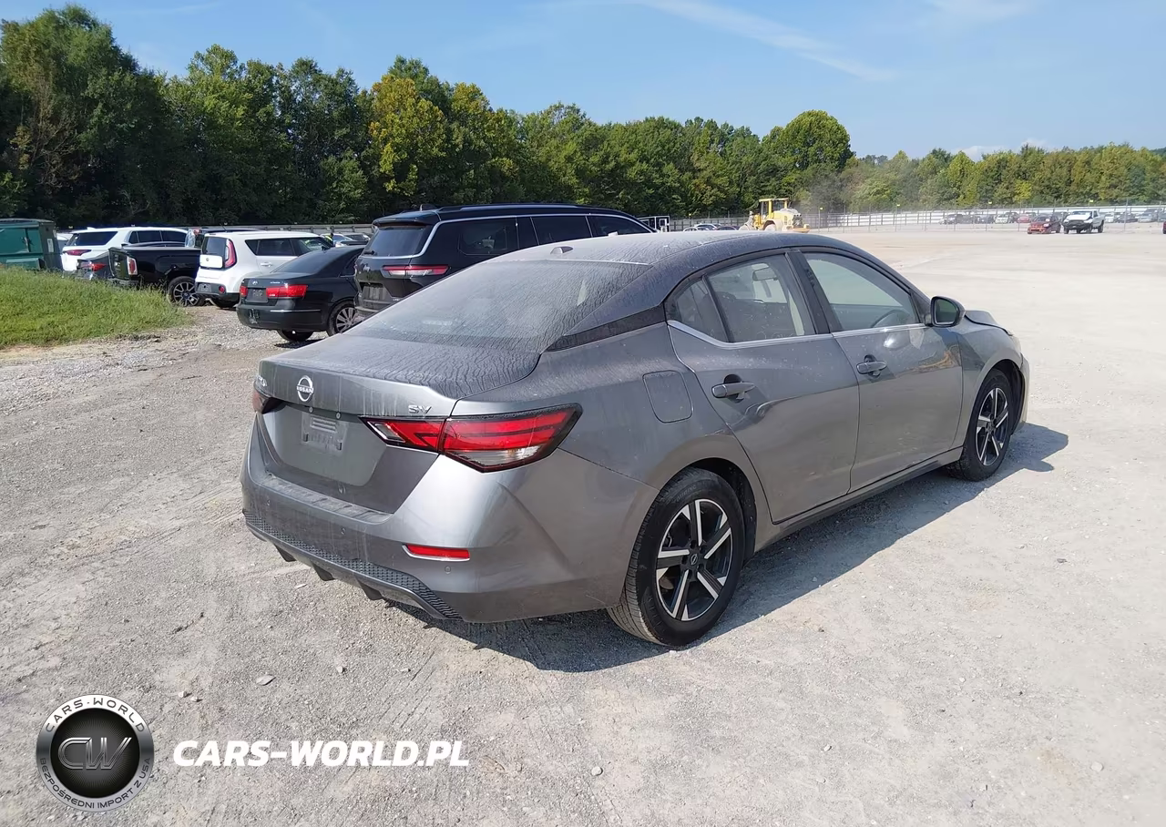 2024 Nissan Sentra Sv Xtronic Cvt VIN:3N1AB8CV5RY240882 - 4
