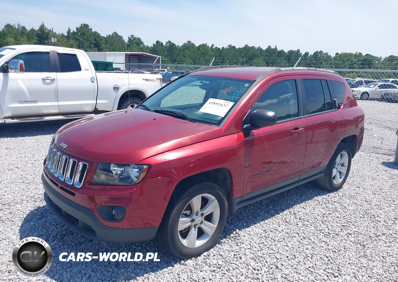 2017 Jeep Compass Sport VIN:1C4NJCBA6HD155926 - 2