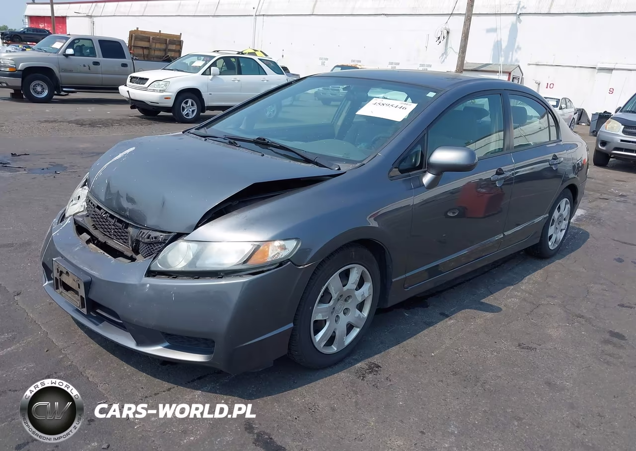 2009 Honda Civic Lx VIN:2HGFA16599H303322 - 2