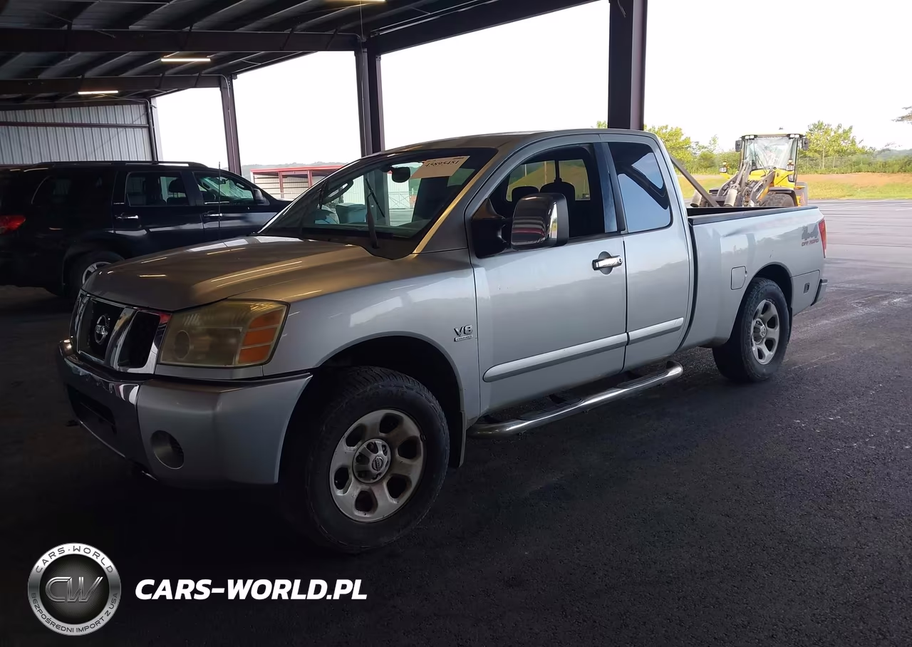 2004 Nissan Titan Se VIN:1N6AA06B04N585002 - 2