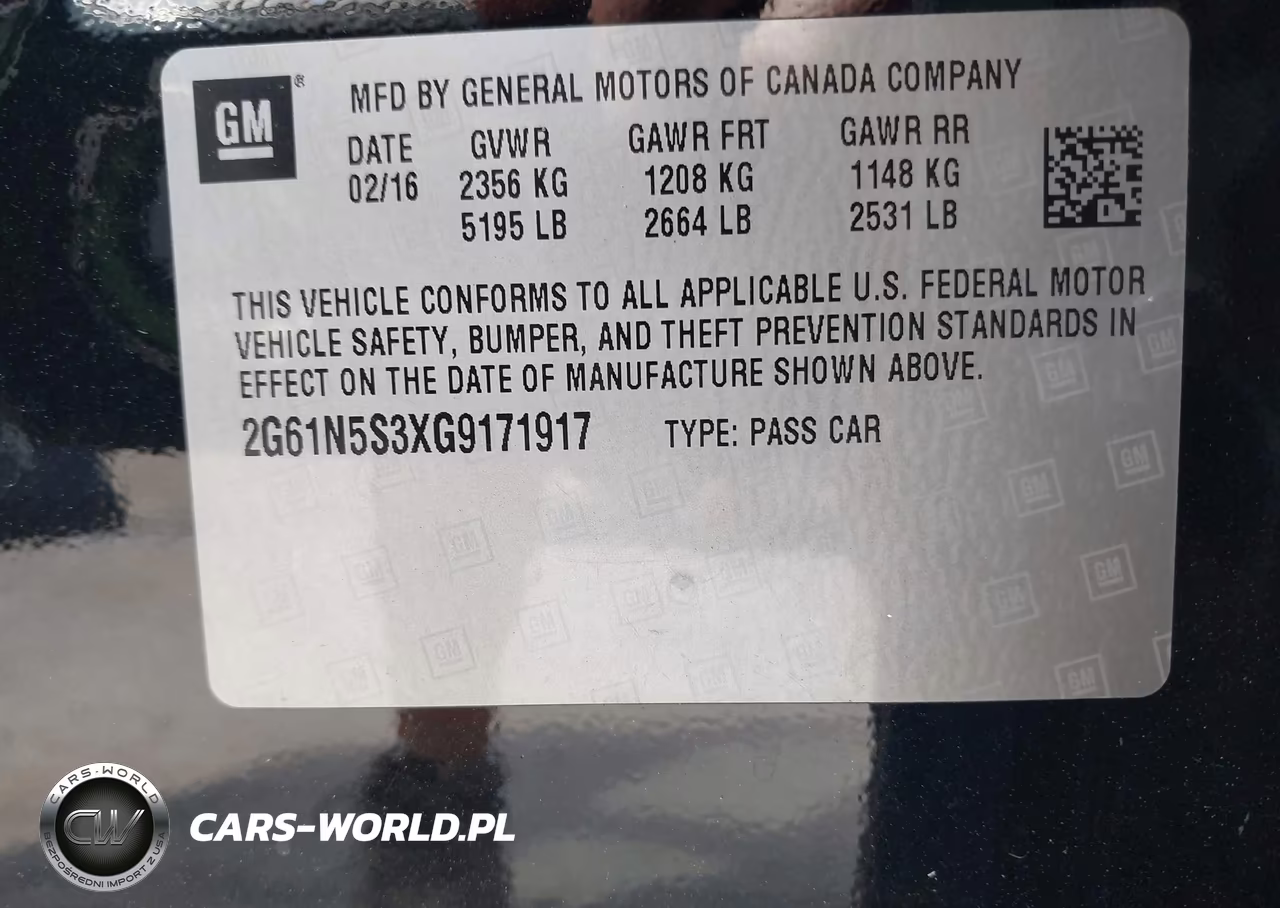 2016 Cadillac Xts Luxury Collection VIN:2G61N5S3XG9171917 - 9