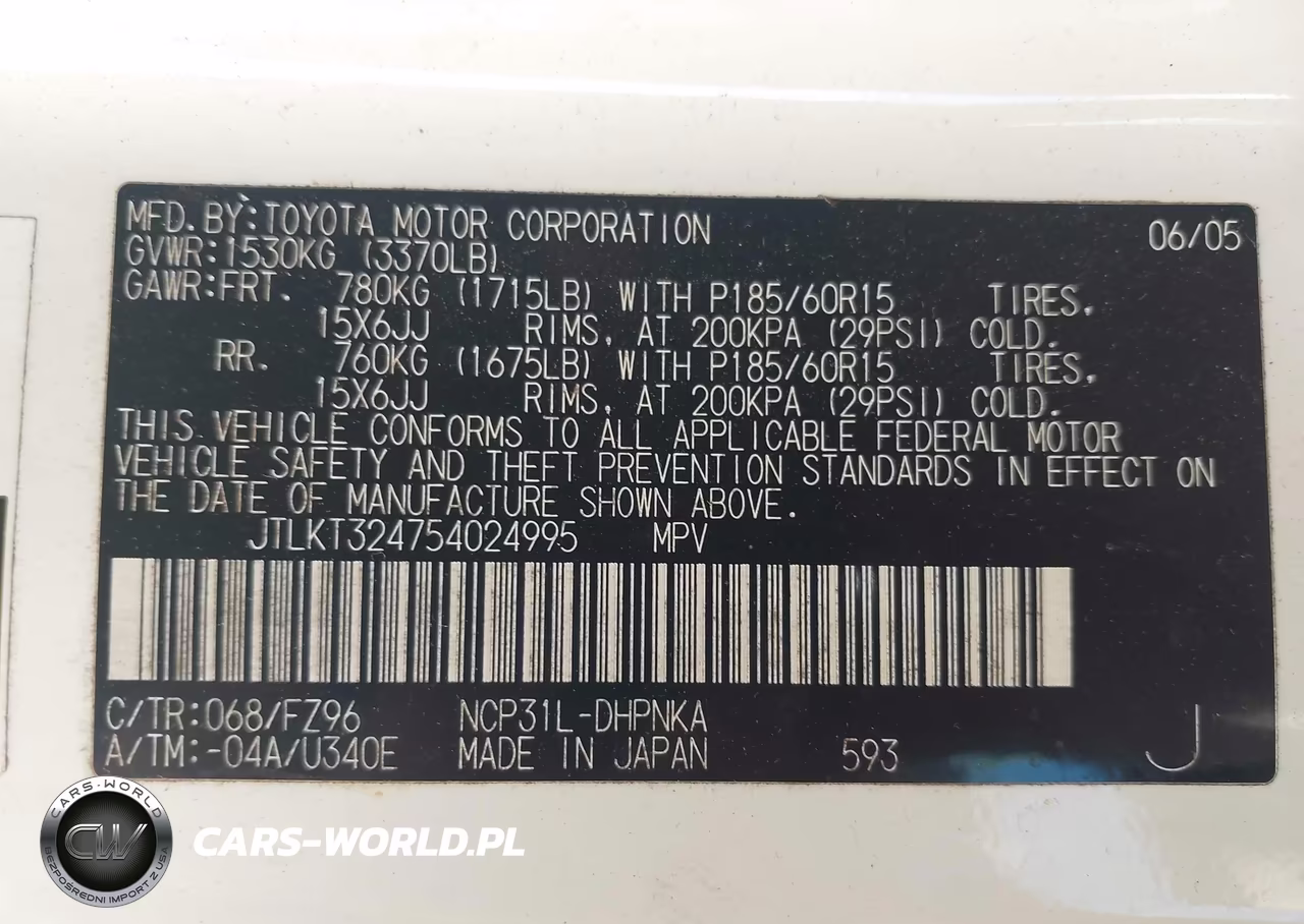 2005 Scion Xb VIN:JTLKT324754024995 - 9