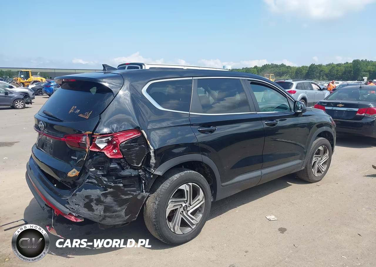 2021 Hyundai Santa Fe Se VIN:5NMS1DAJ9MH316295 - 4