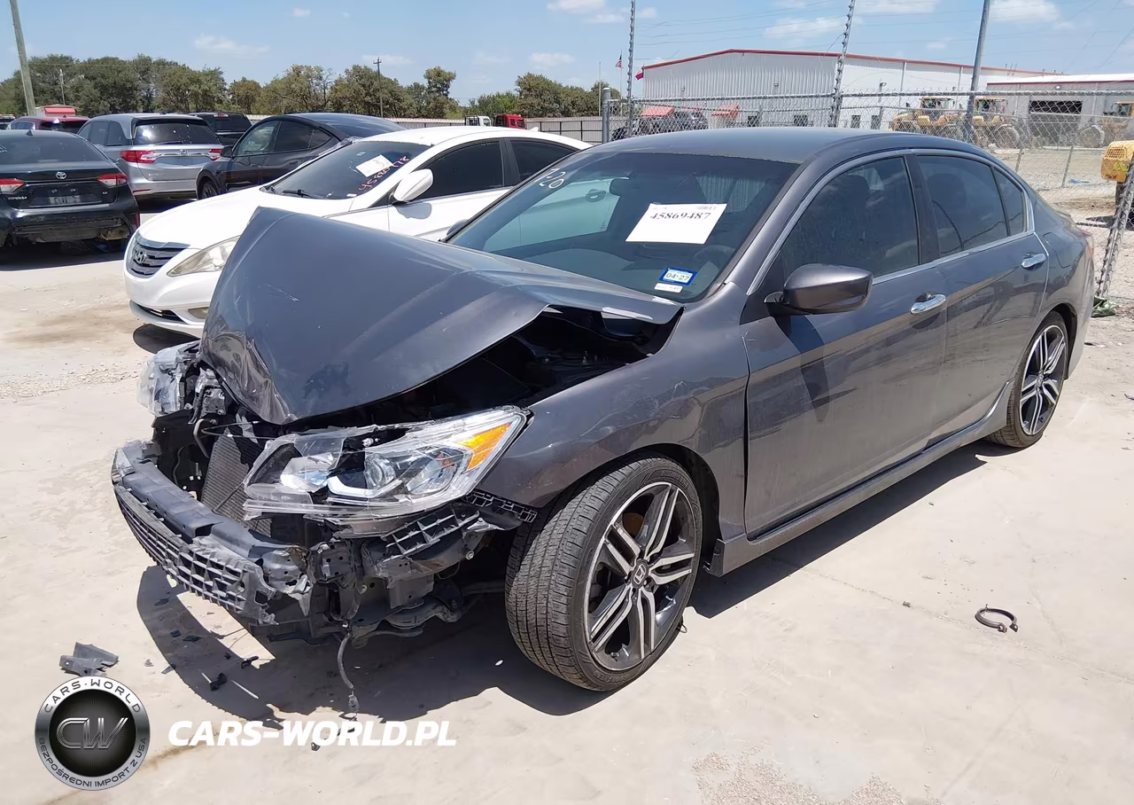 2017 Honda Accord Sport VIN:1HGCR2F58HA053604 - 2