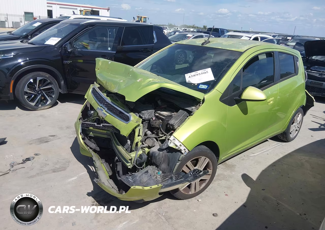 2013 Chevrolet Spark 1Lt Auto VIN:KL8CD6S9XDC531526 - 2