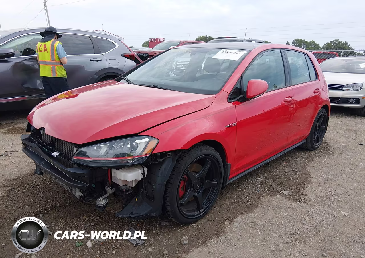 2015 Volkswagen Golf Gti 2.0T Se 4-Door VIN:3VW4T7AU1FM016519 - 2
