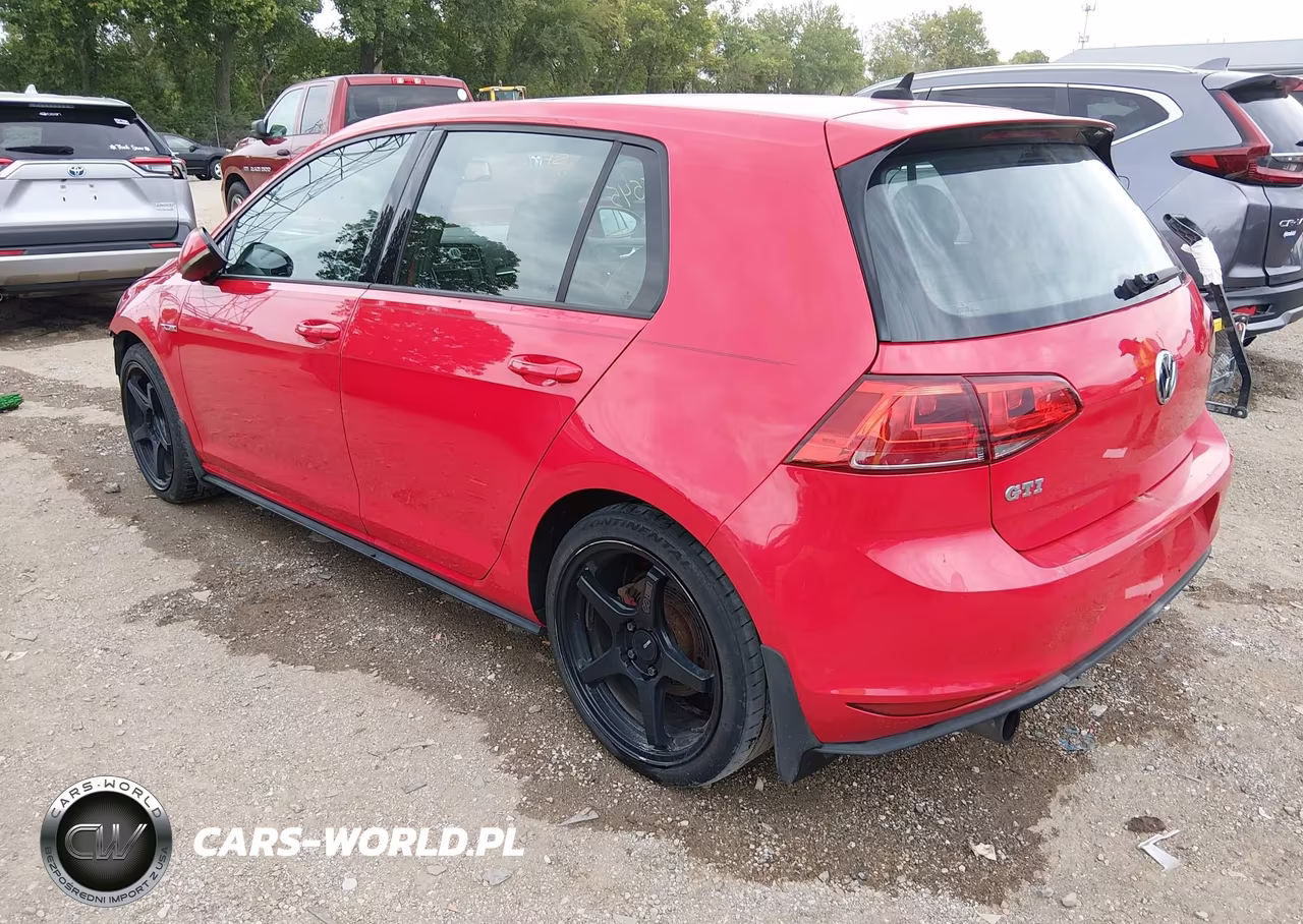 2015 Volkswagen Golf Gti 2.0T Se 4-Door VIN:3VW4T7AU1FM016519 - 3