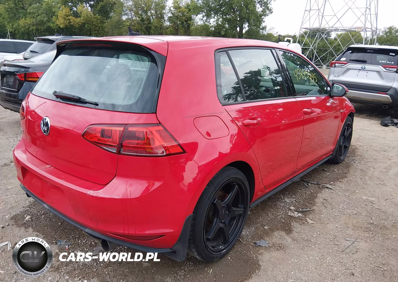 2015 Volkswagen Golf Gti 2.0T Se 4-Door VIN:3VW4T7AU1FM016519 - 4