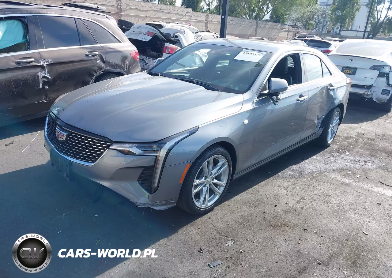 2022 Cadillac Ct4 Luxury VIN:1G6DJ5RK2N0115113 - 2
