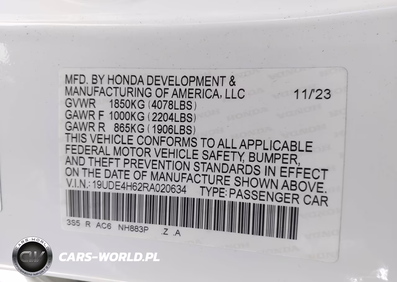 2024 Acura Integra A-Spec Technology VIN:19UDE4H62RA020634 - 9