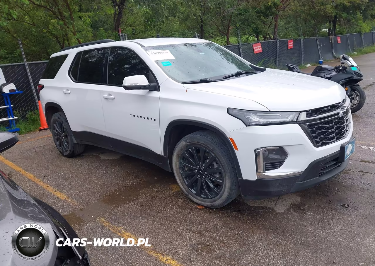2022 Chevrolet Traverse Fwd Rs VIN:1GNERJKW1NJ139095 - 1