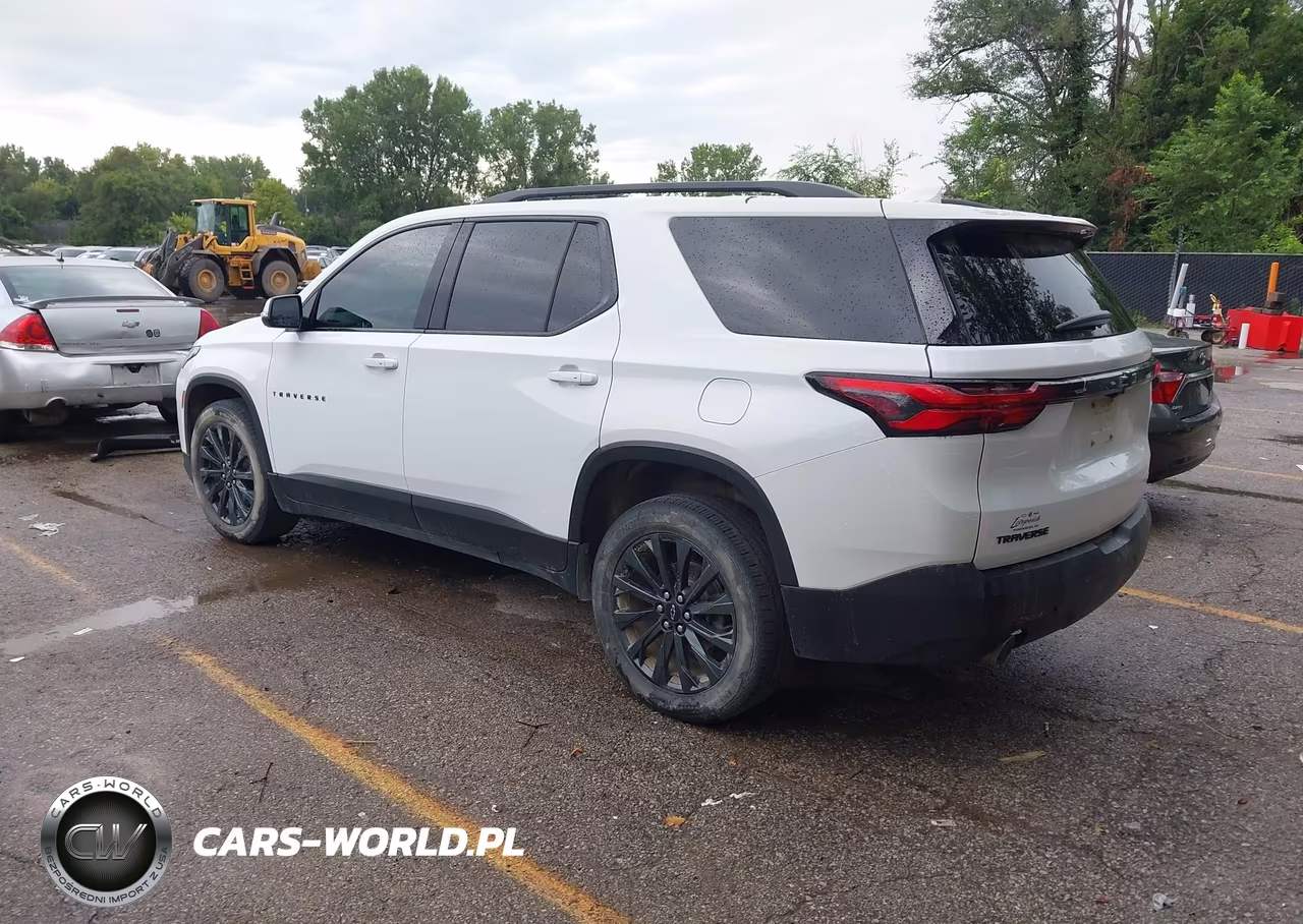 2022 Chevrolet Traverse Fwd Rs VIN:1GNERJKW1NJ139095 - 3