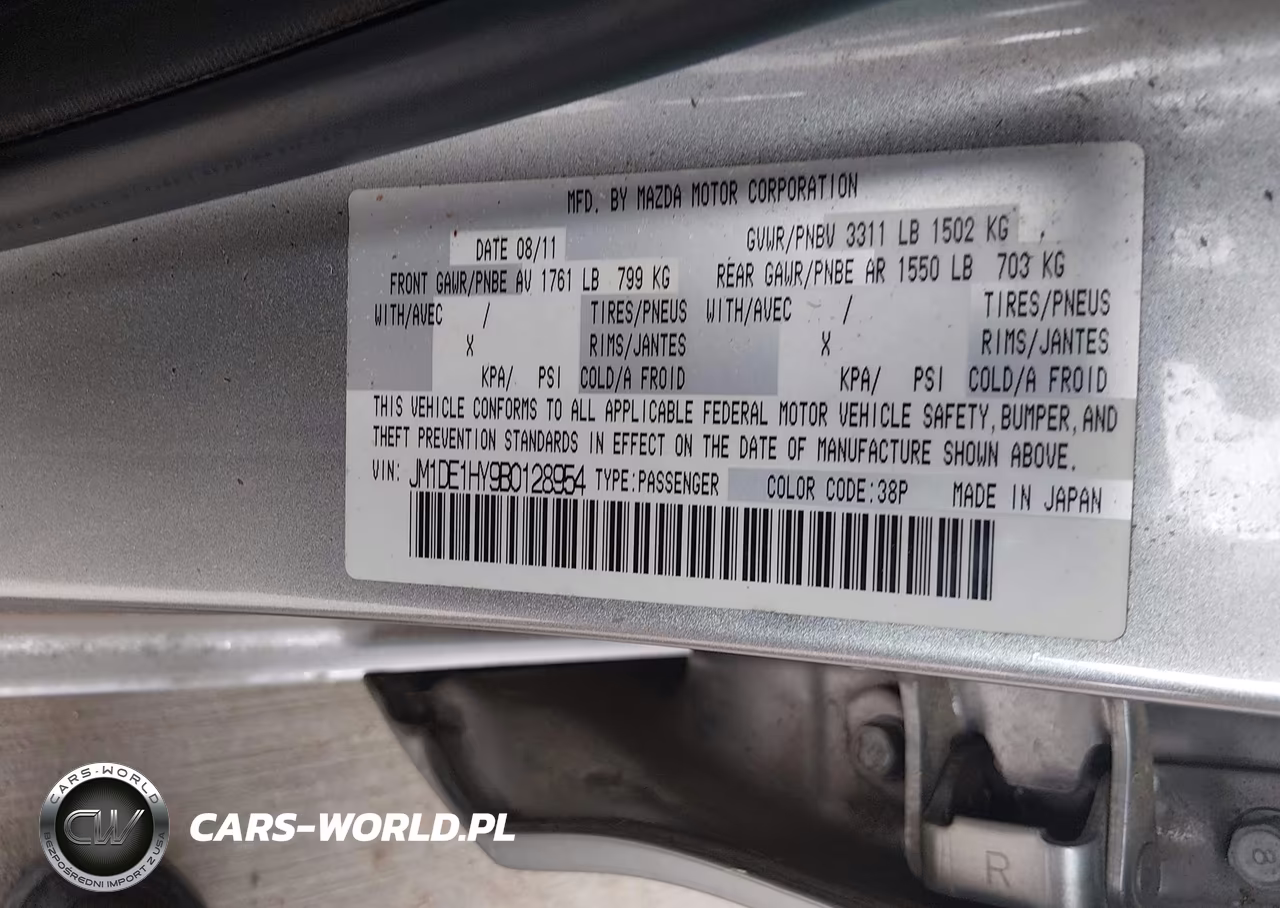 2011 Mazda Mazda2 Sport VIN:JM1DE1HY9B0128954 - 9