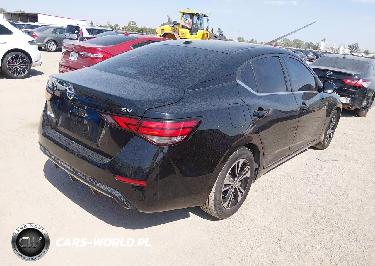 2022 Nissan Sentra Sv Xtronic Cvt VIN:3N1AB8CV8NY203254 - 4