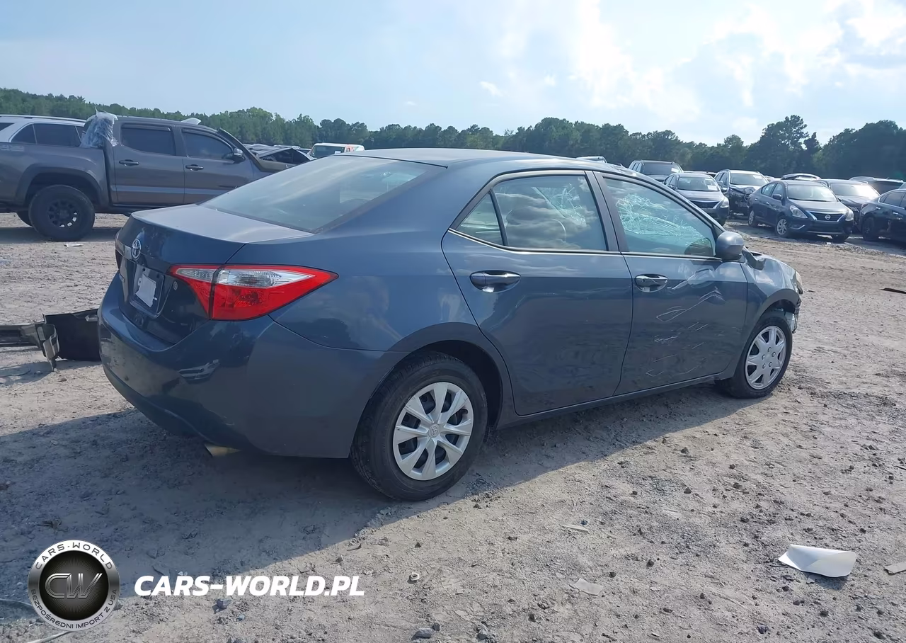2015 Toyota Corolla L VIN:2T1BURHE7FC356008 - 4