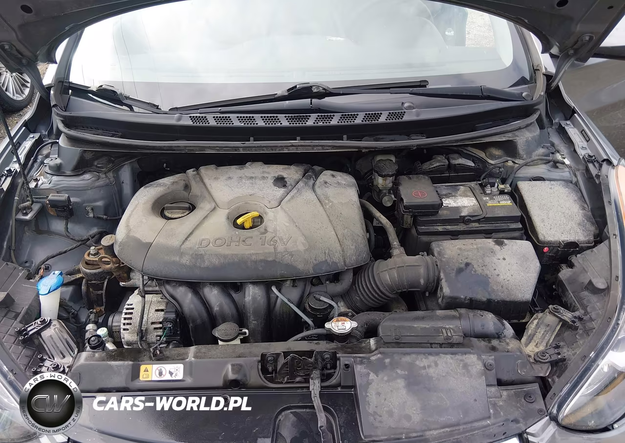 2013 Hyundai Elantra Gls VIN:5NPDH4AE4DH310169 - 10