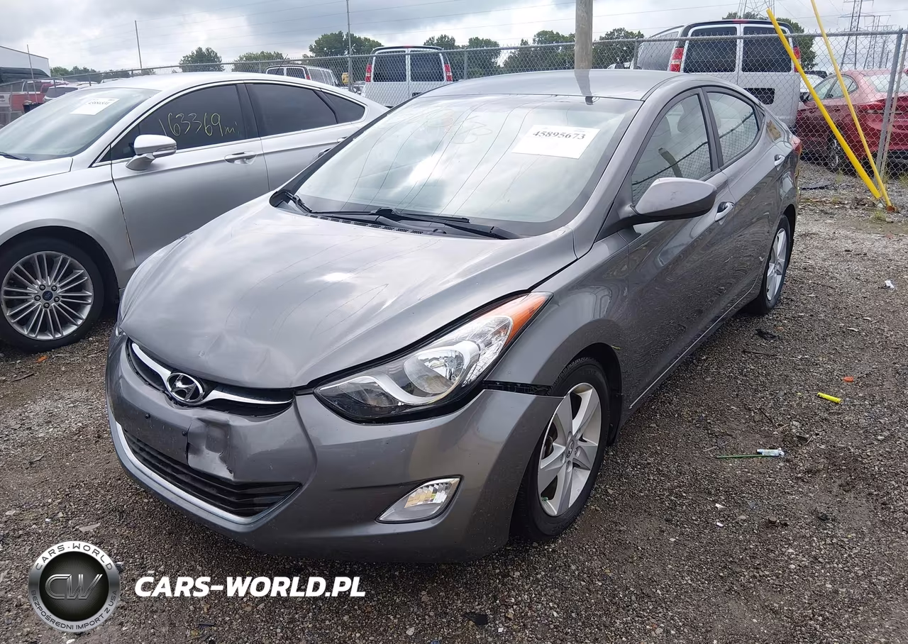 2013 Hyundai Elantra Gls VIN:5NPDH4AE4DH310169 - 2