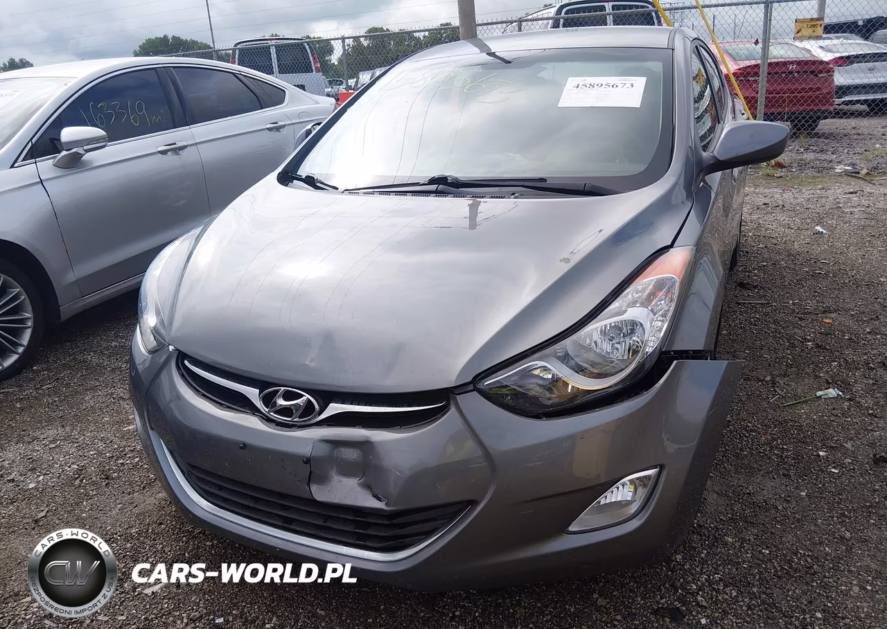 2013 Hyundai Elantra Gls VIN:5NPDH4AE4DH310169 - 6