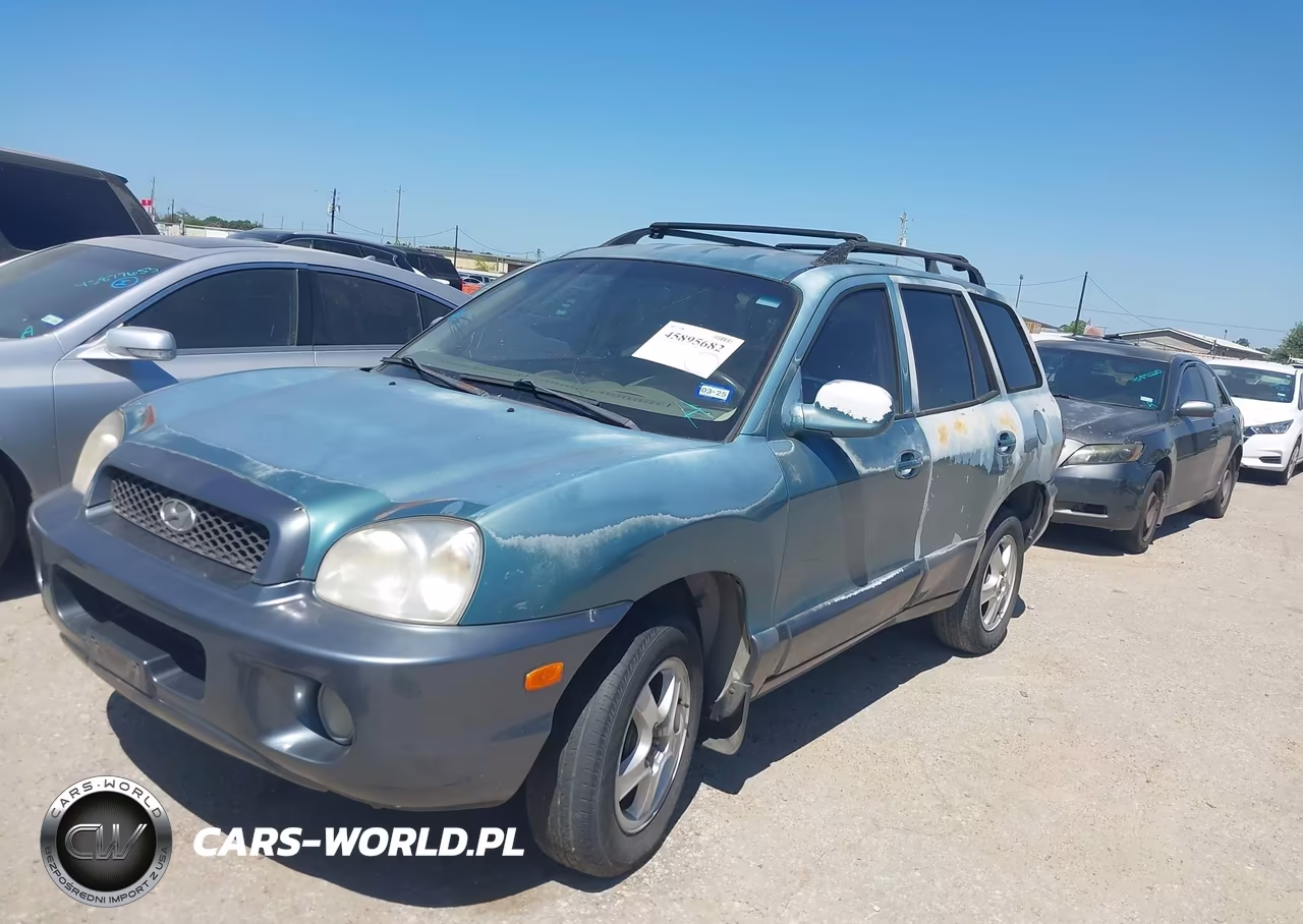 2001 Hyundai Santa Fe 2.7L V6 Gls-2.7L V6 Lx VIN:KM8SC83DX1U128538 - 2