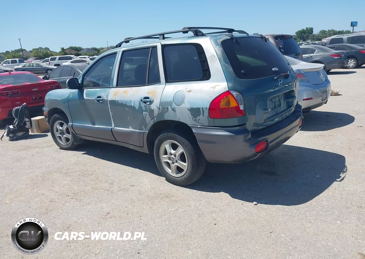 2001 Hyundai Santa Fe 2.7L V6 Gls-2.7L V6 Lx VIN:KM8SC83DX1U128538 - 3
