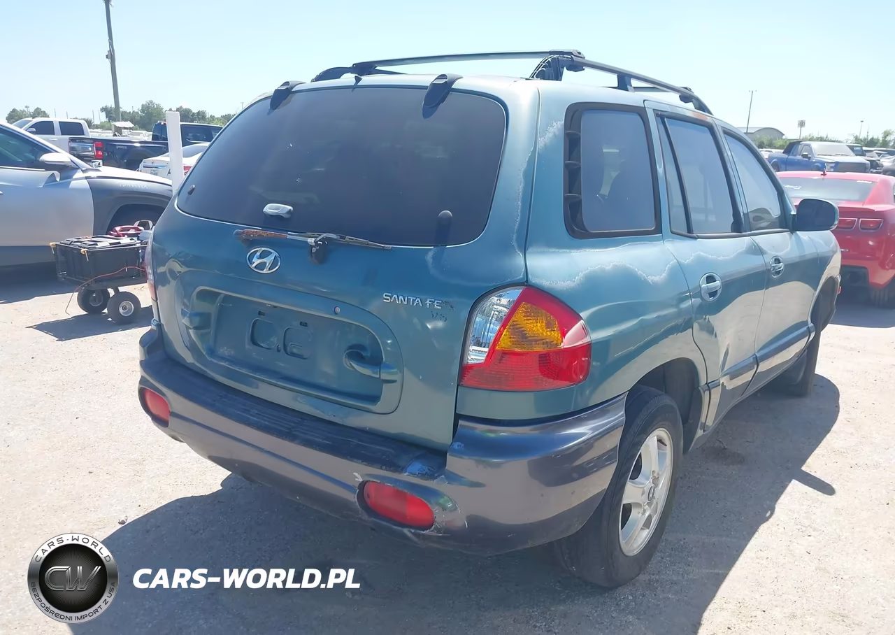 2001 Hyundai Santa Fe 2.7L V6 Gls-2.7L V6 Lx VIN:KM8SC83DX1U128538 - 4