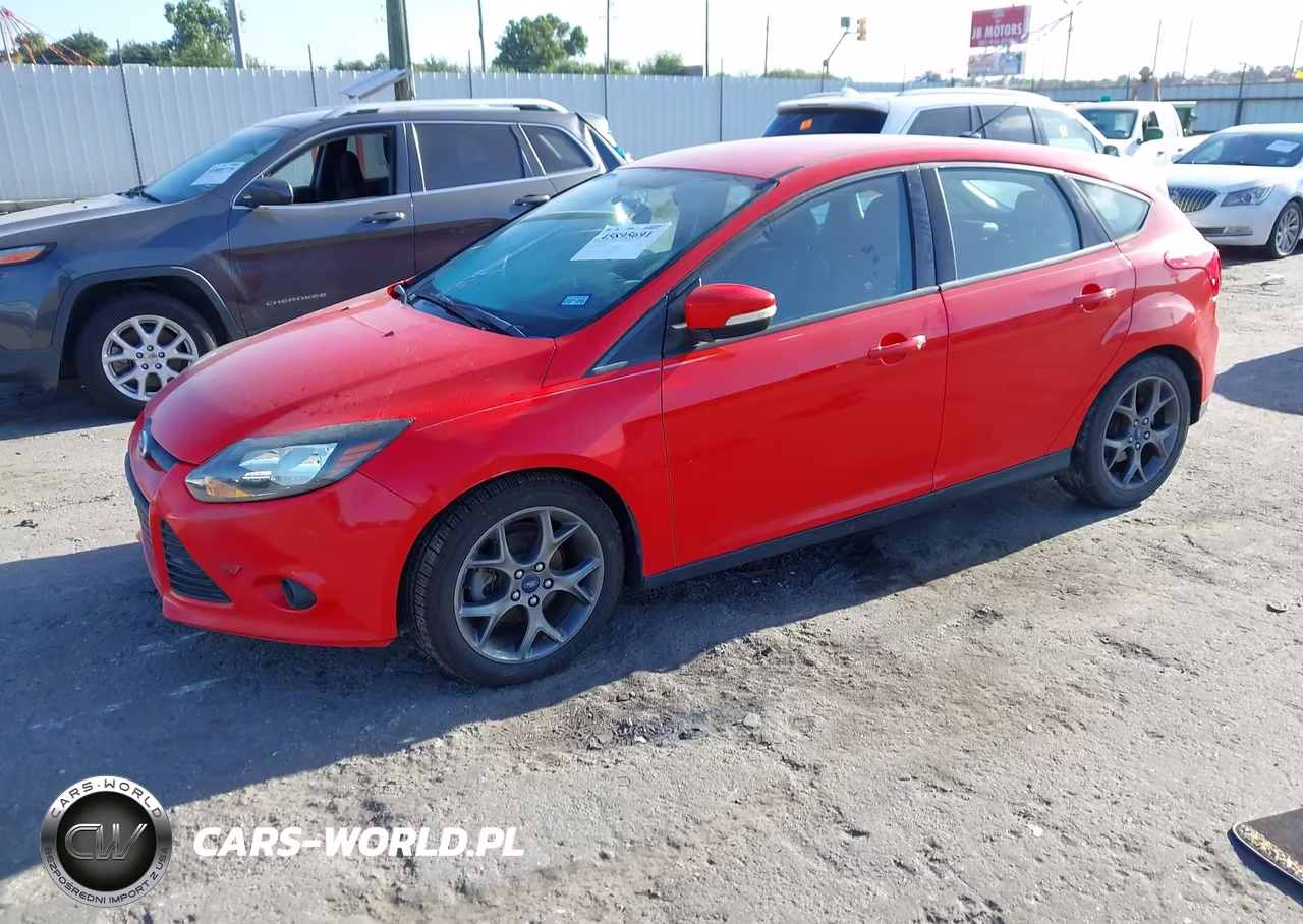 2013 Ford Focus Se VIN:1FADP3K20DL249809 - 2