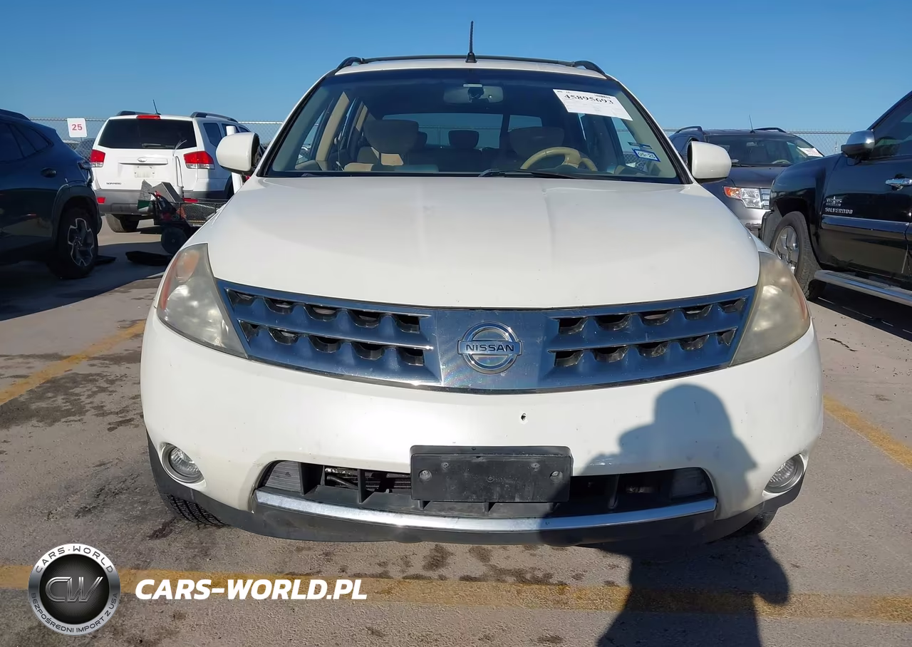 2007 Nissan Murano Sl VIN:JN8AZ08T37W516017 - 6