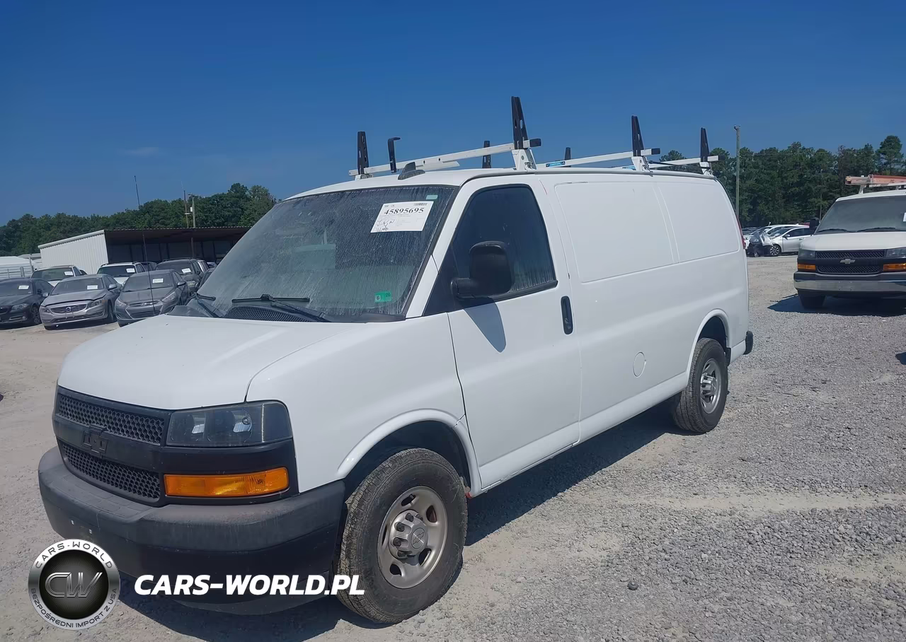 2020 Chevrolet Express Cargo Rwd 2500 Regular Wheelbase Wt VIN:1GCWGAFP2L1176028 - 2