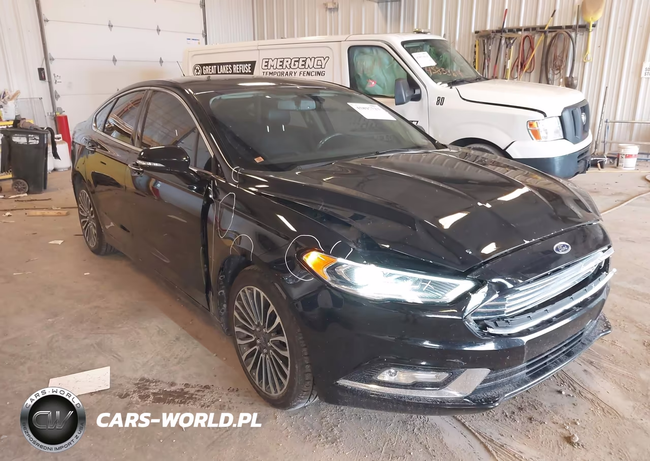 2017 Ford Fusion Se VIN:3FA6P0H95HR272358 - 1
