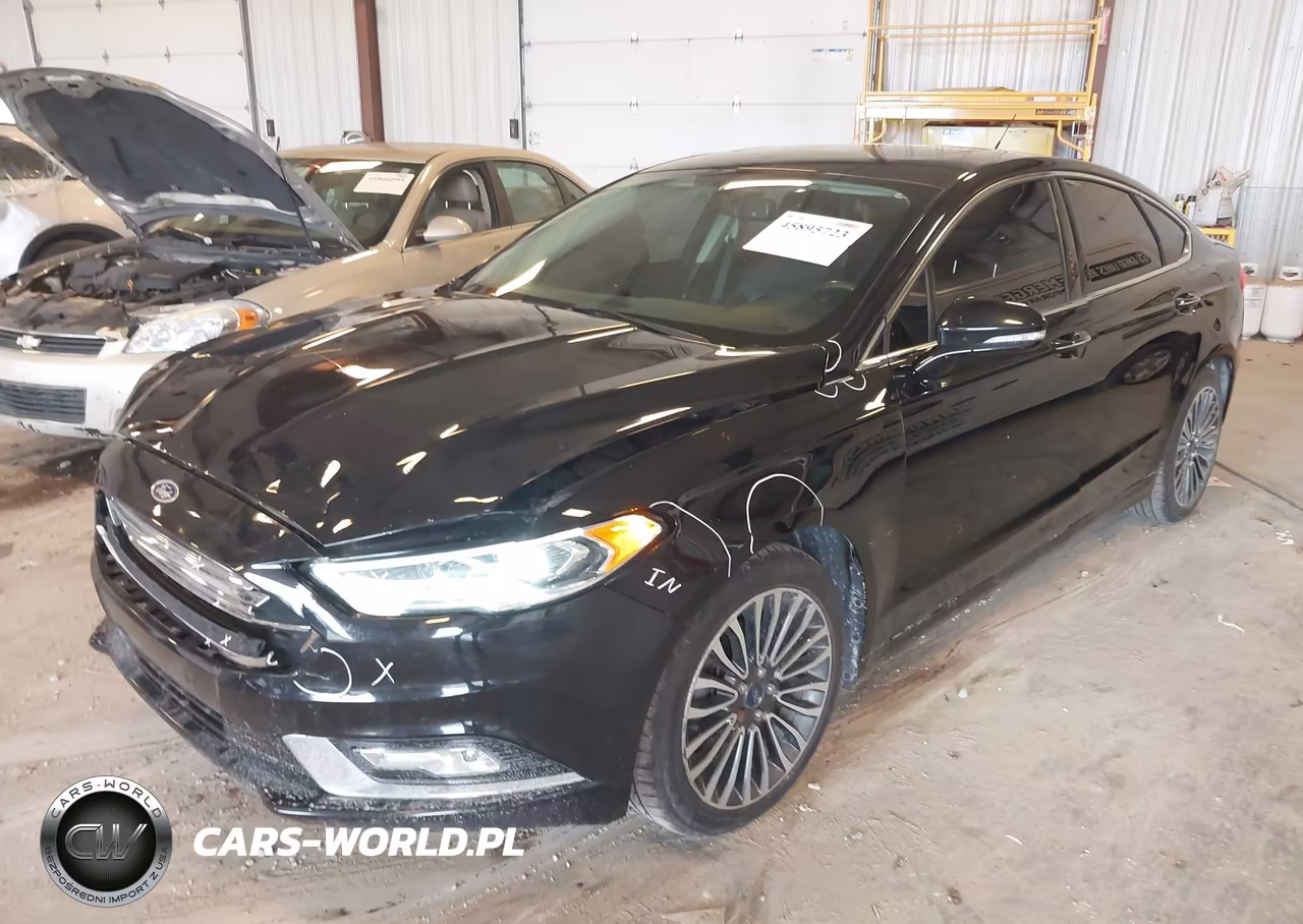 2017 Ford Fusion Se VIN:3FA6P0H95HR272358 - 2