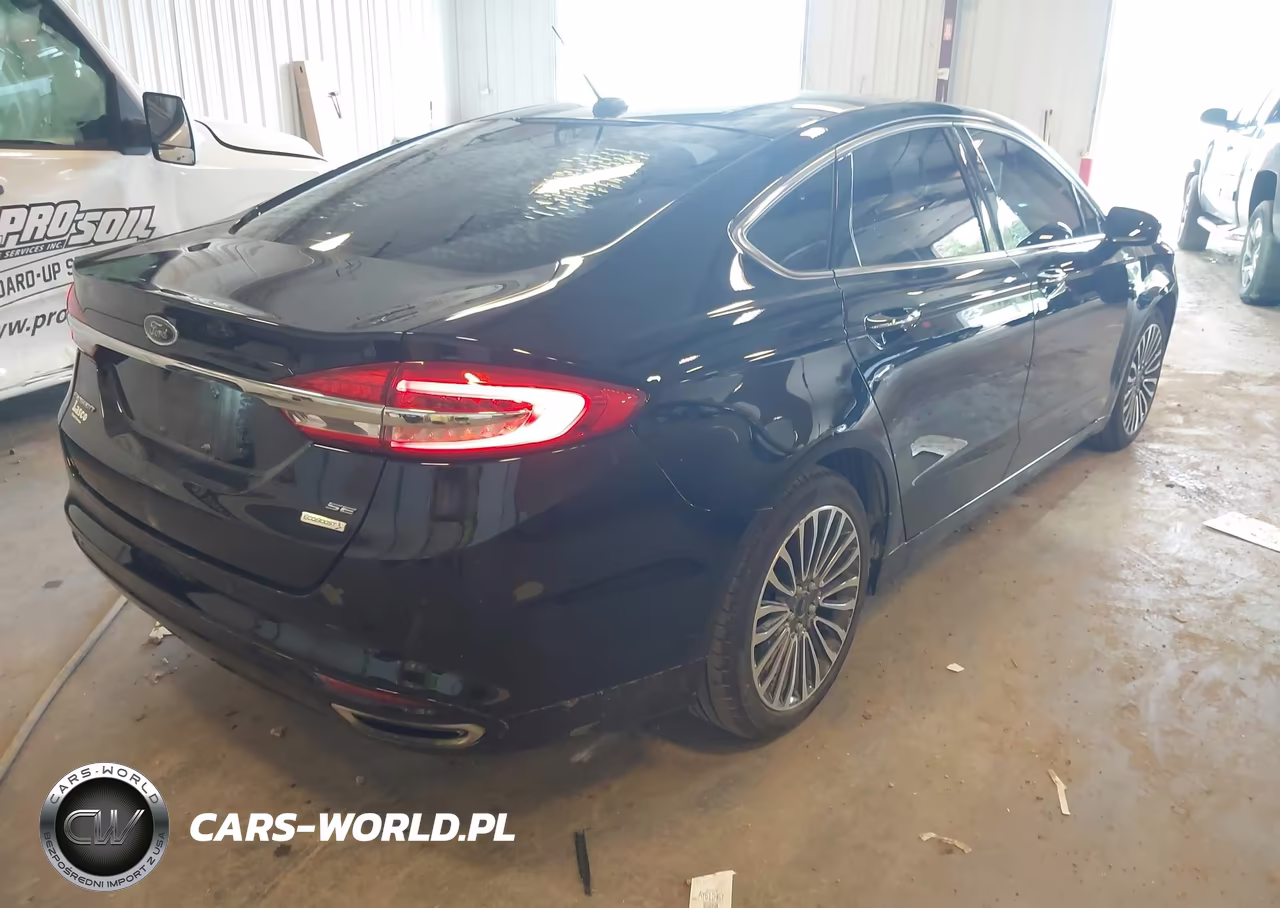 2017 Ford Fusion Se VIN:3FA6P0H95HR272358 - 4