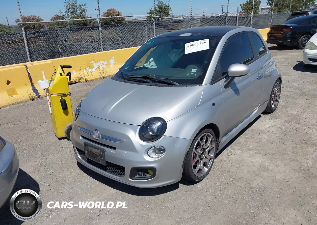 2012 Fiat 500 Sport VIN:3C3CFFBR6CT125672 - 2