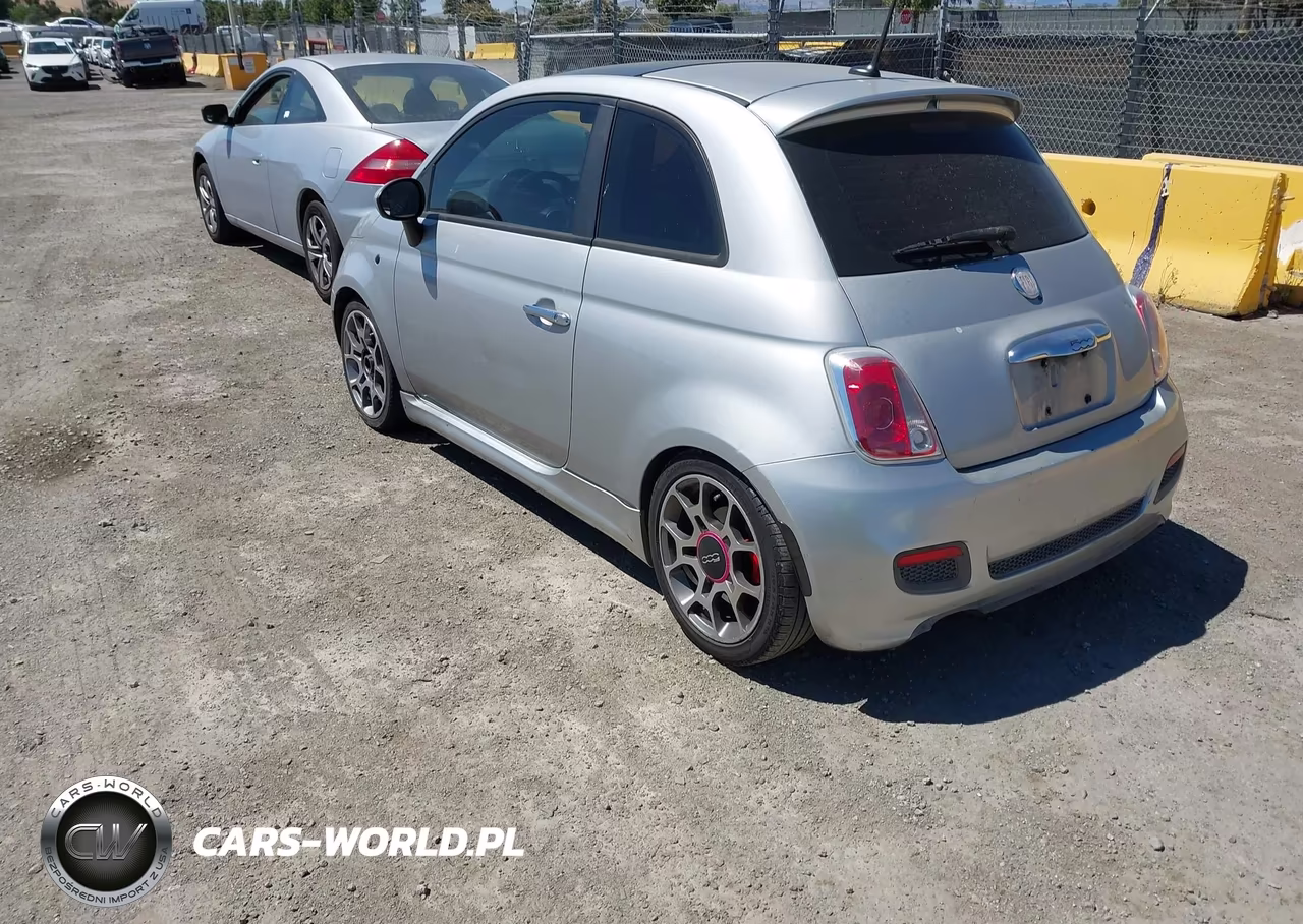 2012 Fiat 500 Sport VIN:3C3CFFBR6CT125672 - 3