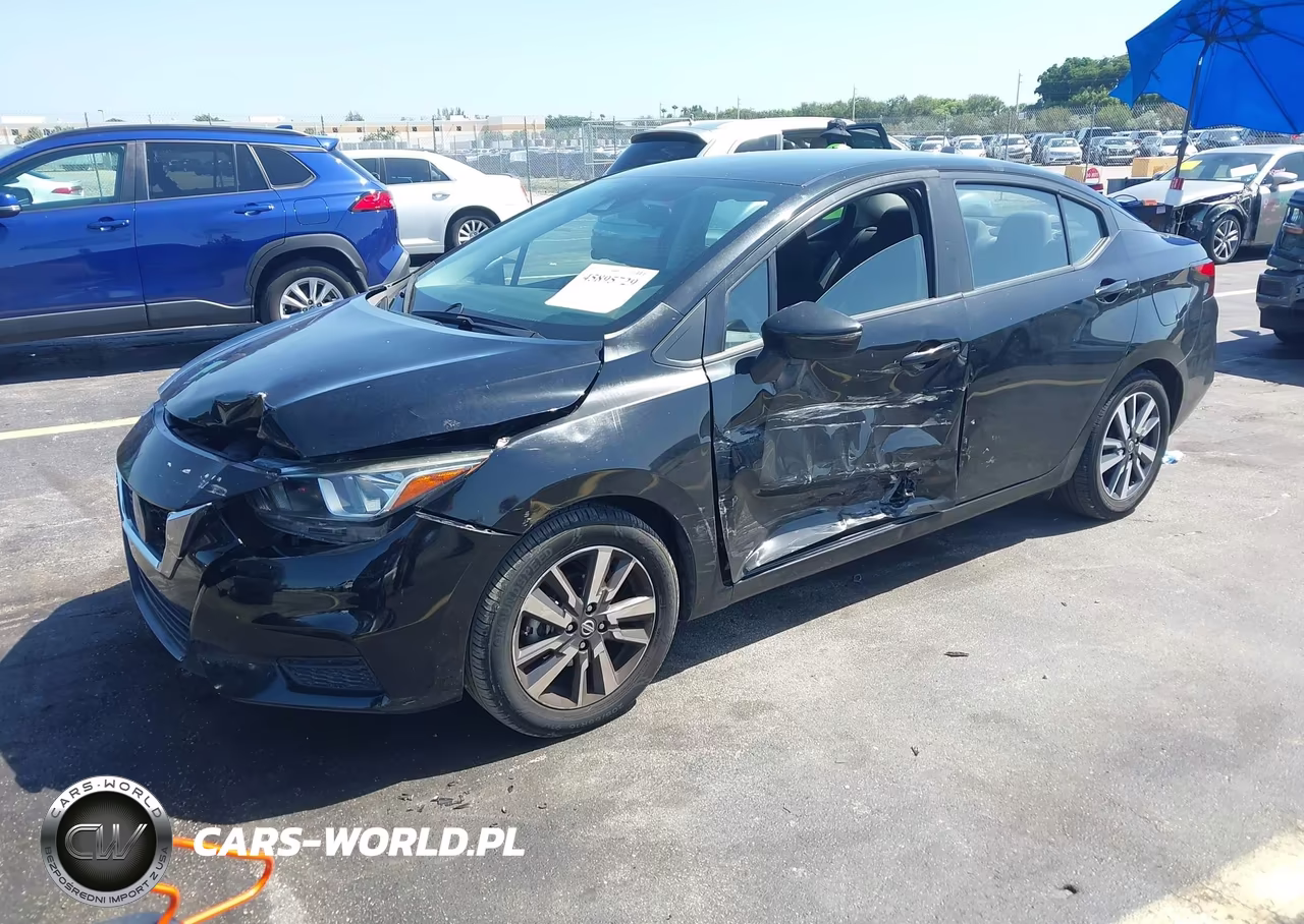 2021 Nissan Versa Sv Xtronic Cvt VIN:3N1CN8EV8ML834174 - 2
