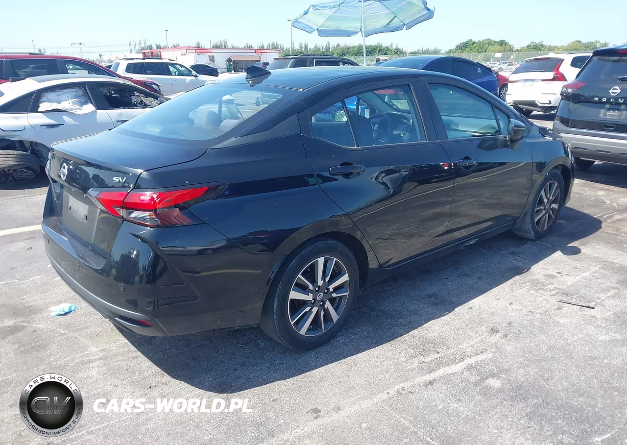 2021 Nissan Versa Sv Xtronic Cvt VIN:3N1CN8EV8ML834174 - 4