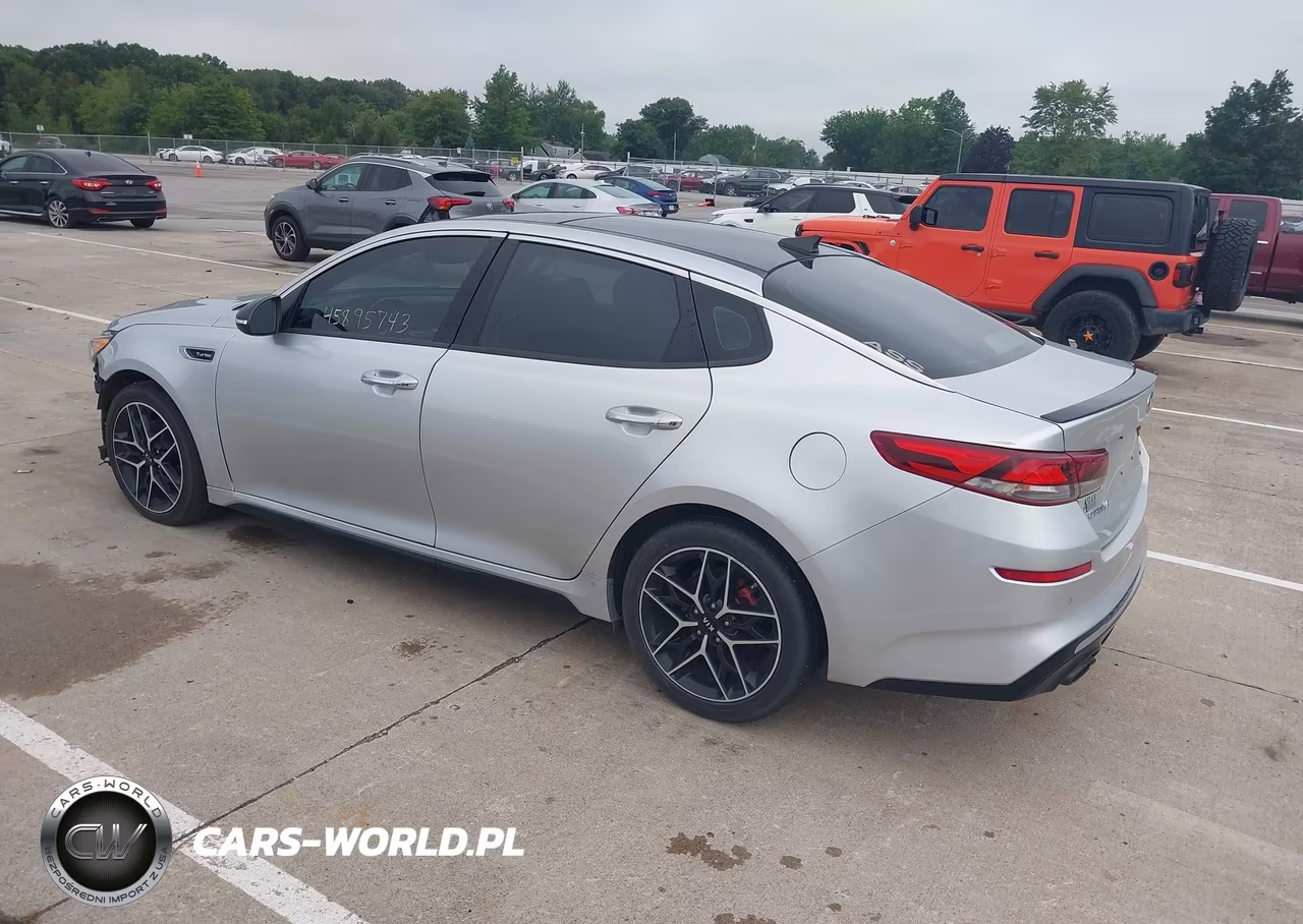 2020 Kia Optima Sx Turbo VIN:5XXGW4L21LG394824 - 3