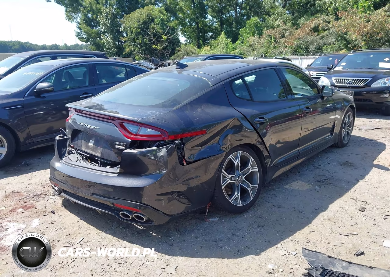 2020 Kia Stinger Gt-Line VIN:KNAE15LA3L6081269 - 4