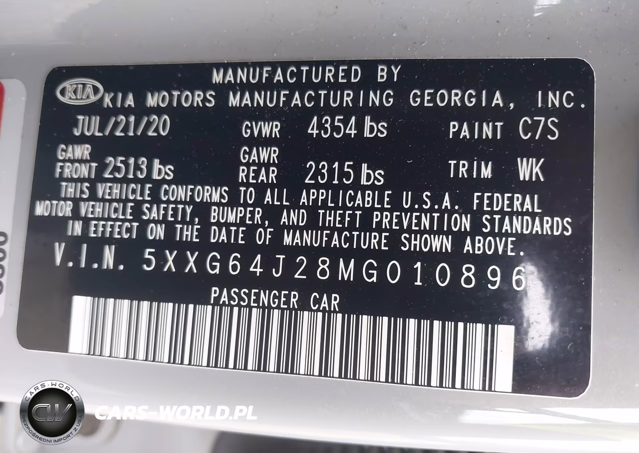 2021 Kia K5 Gt-Line VIN:5XXG64J28MG010896 - 9