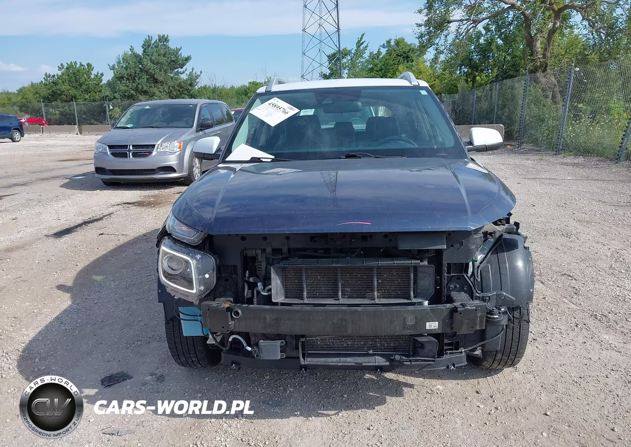 2021 Hyundai Venue Denim VIN:KMHRC8A39MU105040 - 12